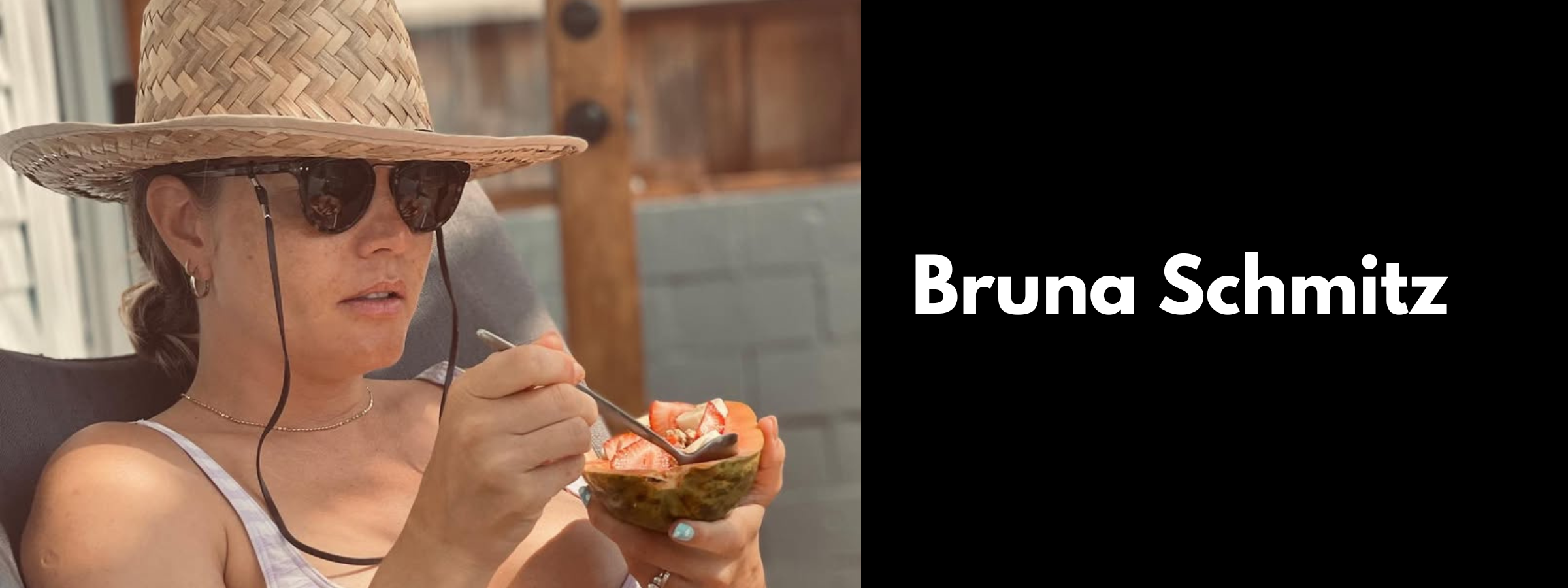 Bruna Schmitz Sunglasses