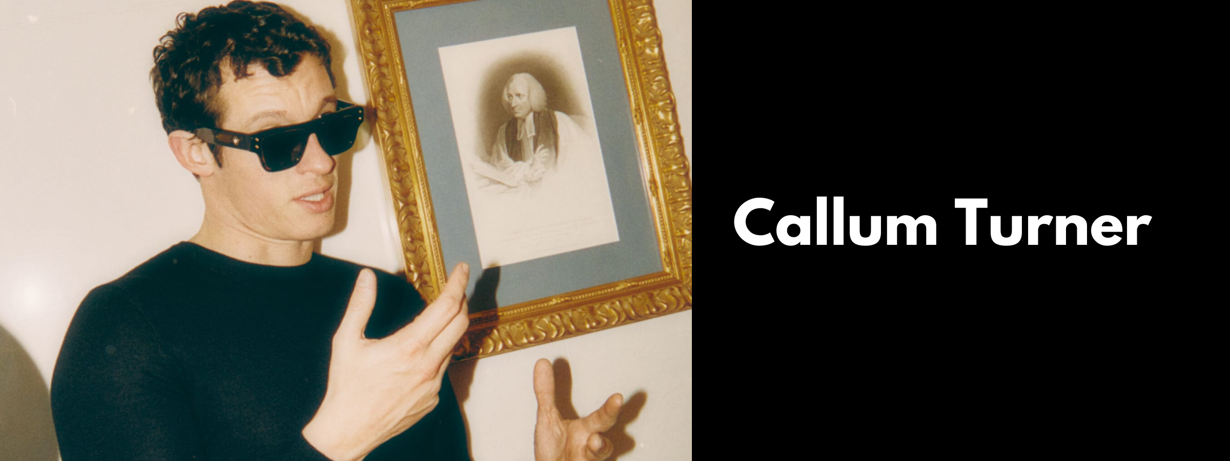 Callum Turner Sunglasses