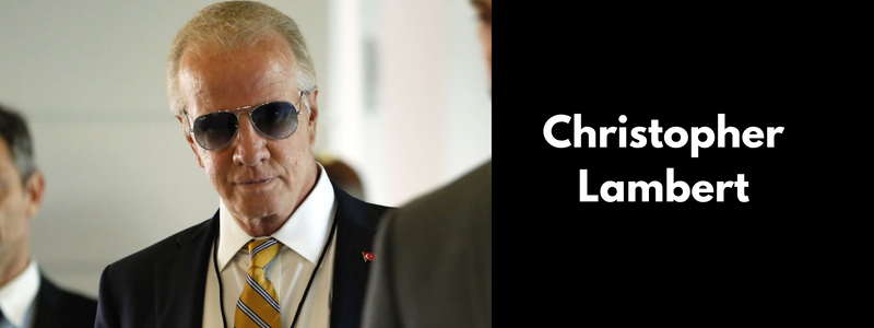 Christopher Lambert Sunglasses