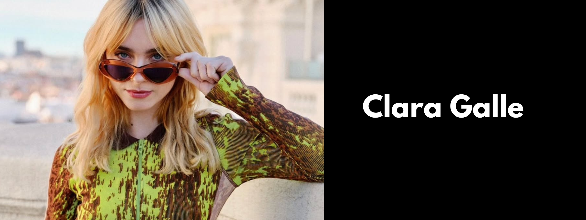 Clara Galle Sunglasses