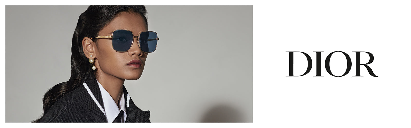 Christian Dior धूप का चश्मा lady 95.22 महिलाओं LADYR1IXR10A0 एसीटेट काली  धूसर 416€