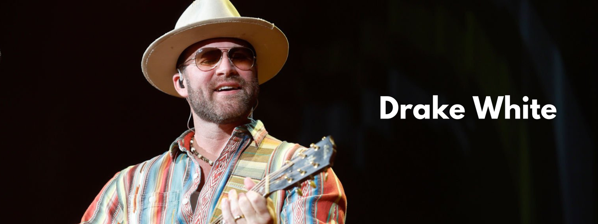Drake White Sunglasses