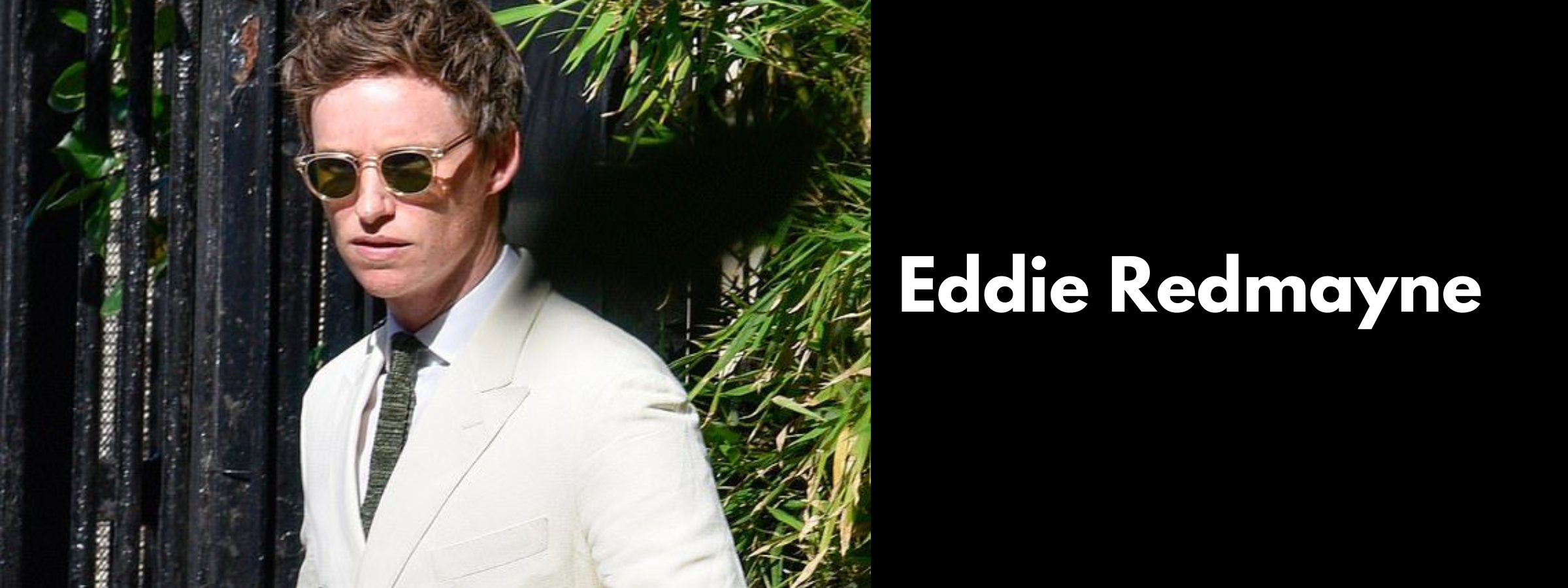 Eddie Redmayne Sunglasses