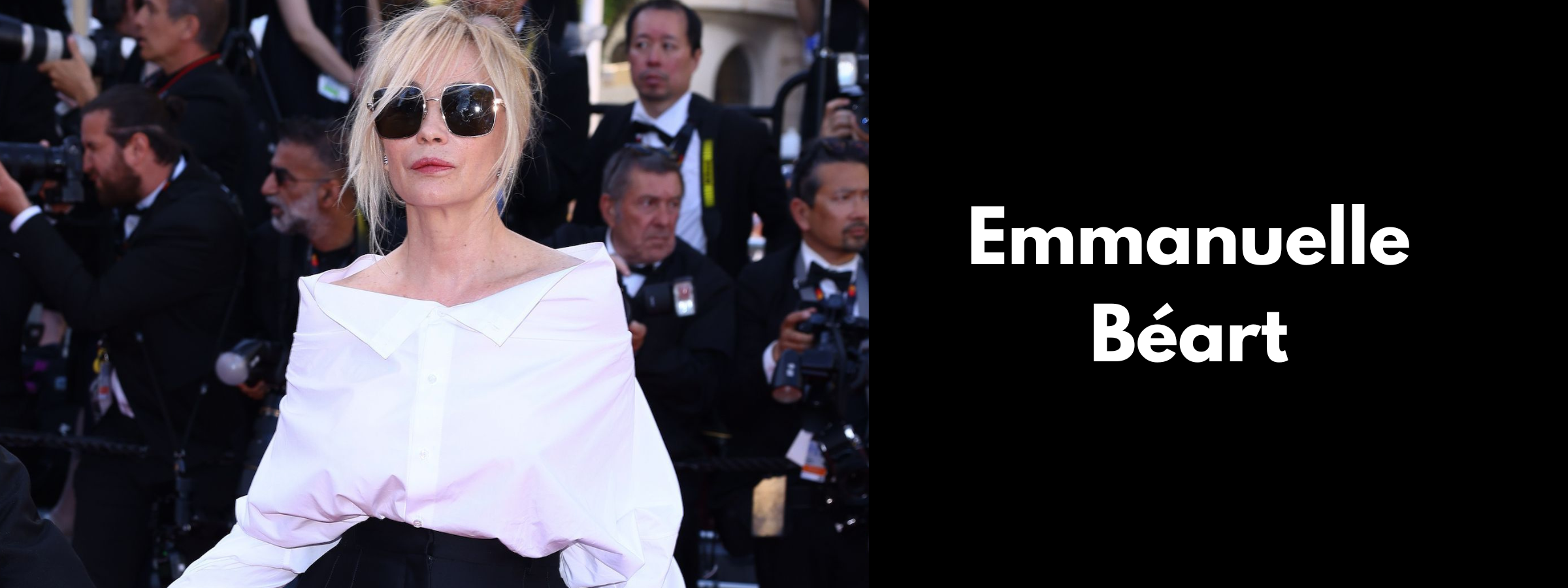 Emmanuelle Béart Sunglasses