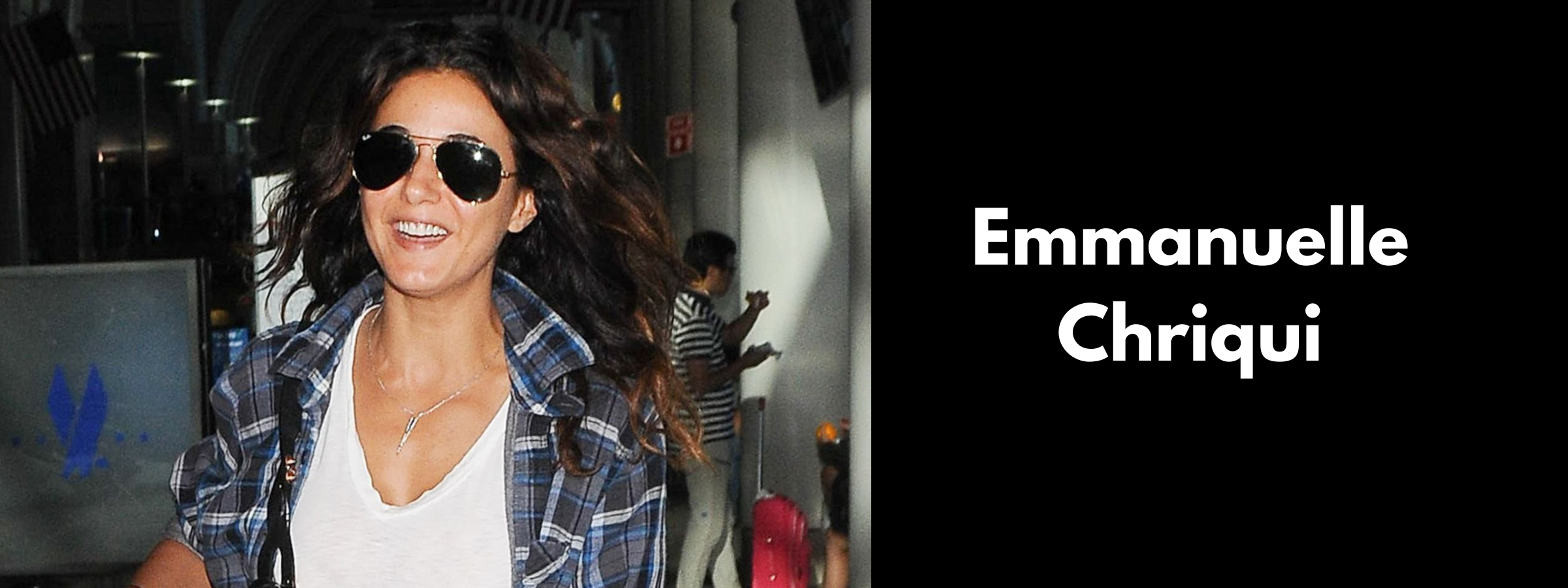 Emmanuelle Chriqui Sunglasses