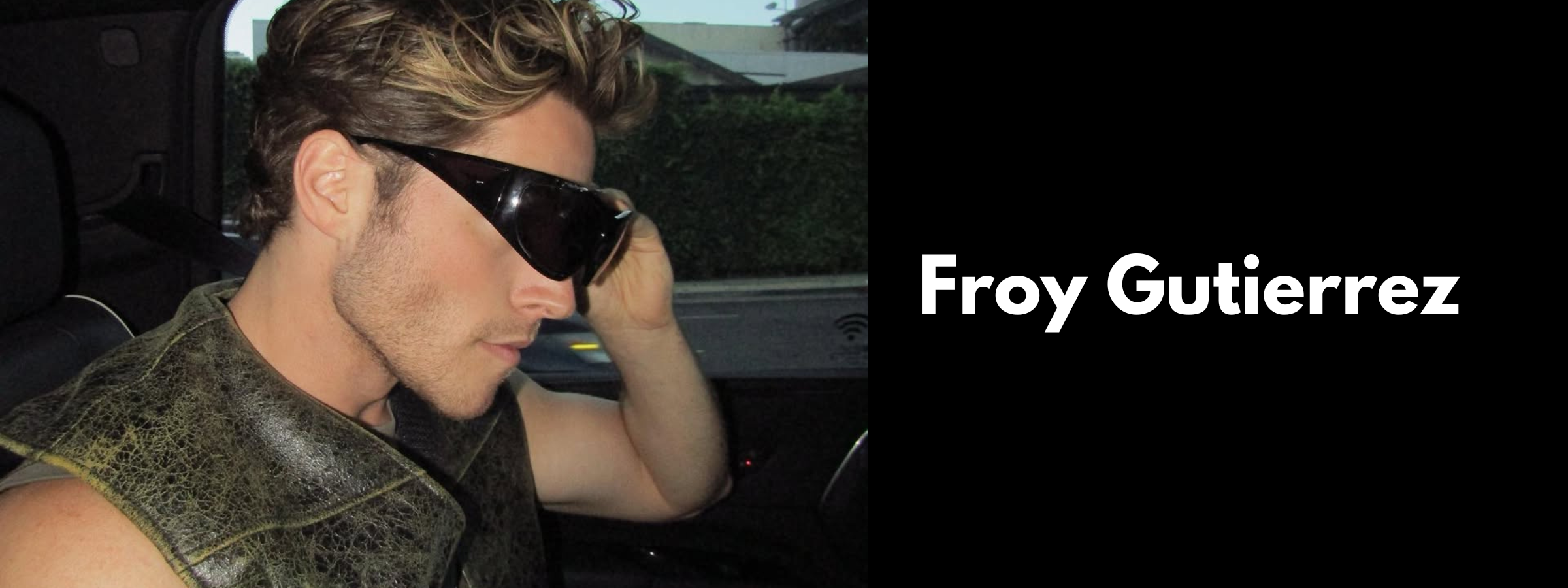 Froy Gutierrez Sunglasses
