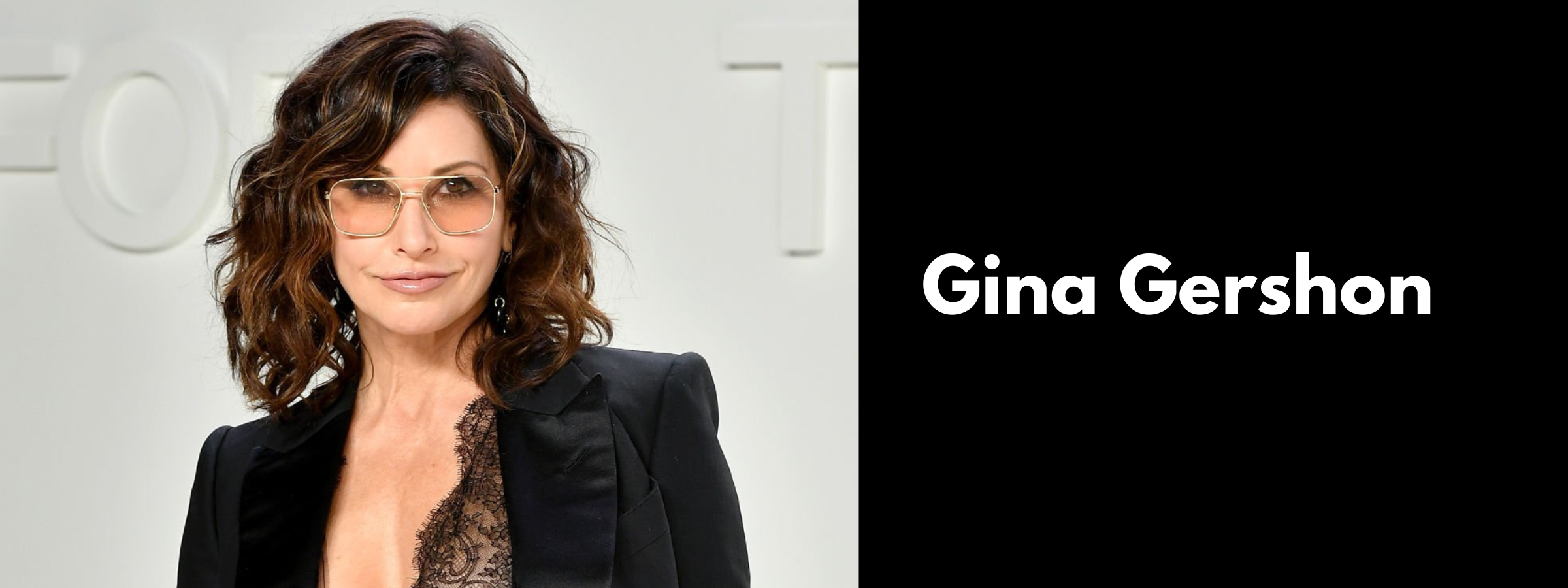 Gina Gershon Glasses & Sunglasses