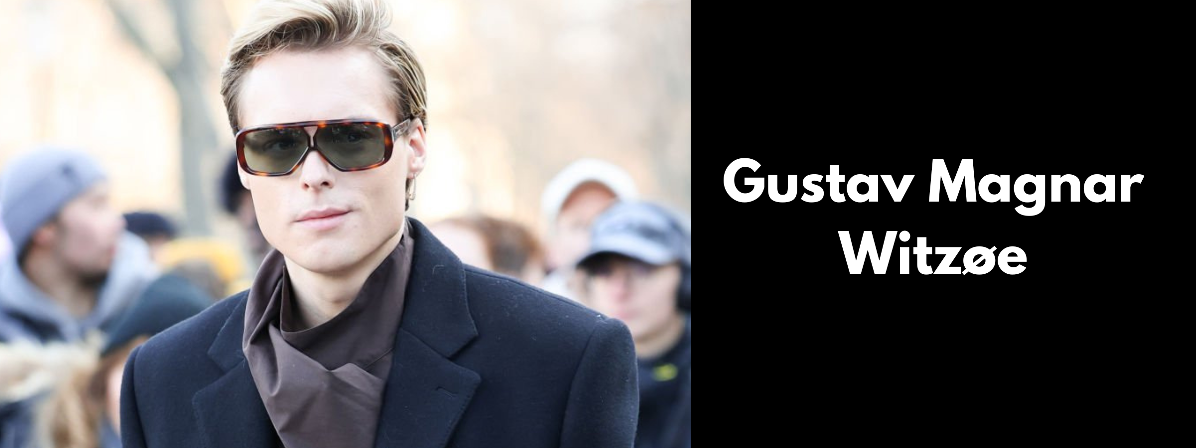 Gustav Magnar Witzøe Sunglasses