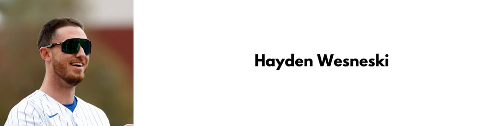 Hayden Wesneski Sunglasses