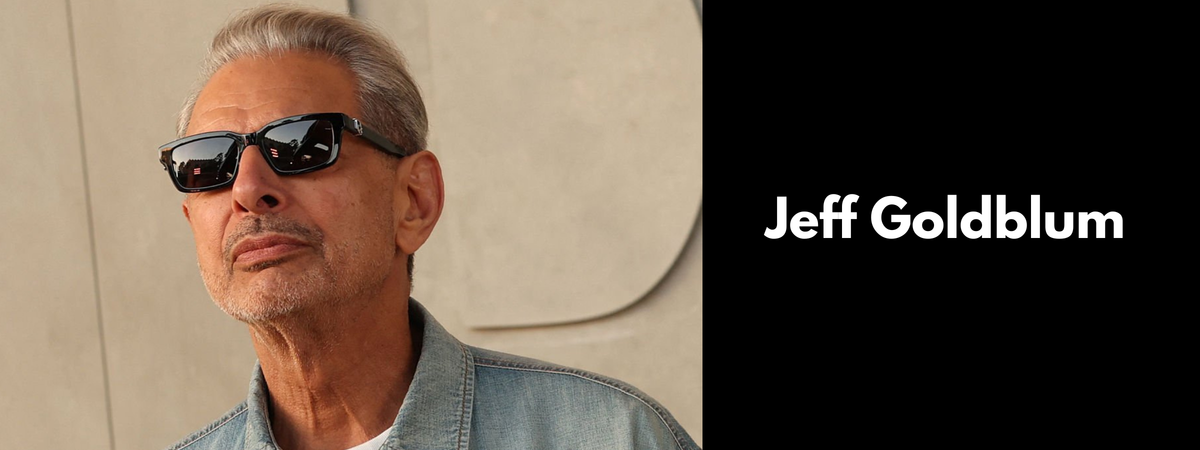 Jeff Goldblum Glasses & Sunglasses