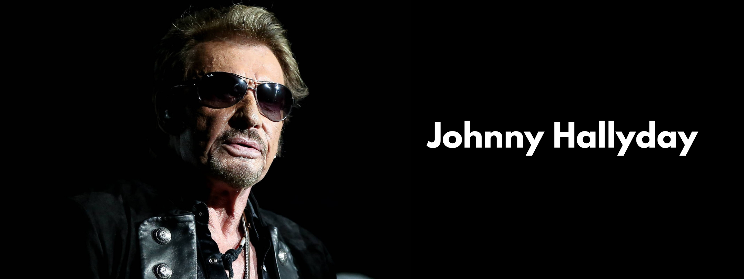 Johnny Hallyday Sunglasses