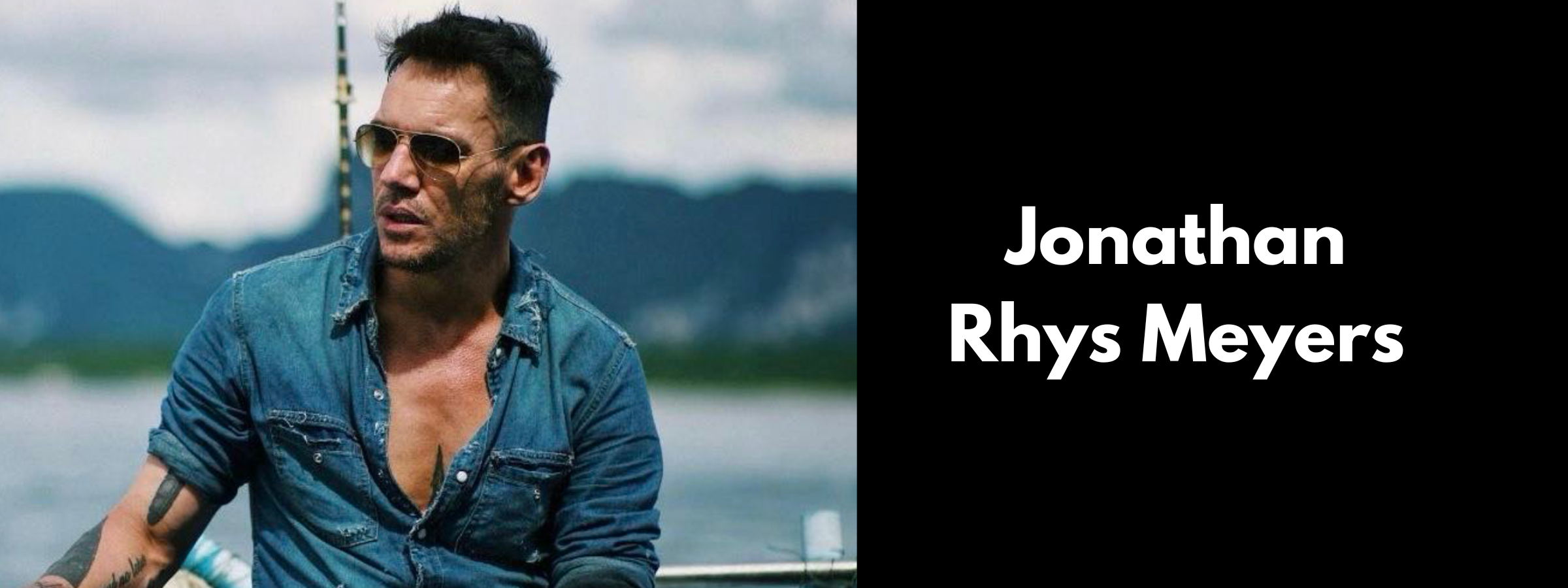 Jonathan Rhys Meyers Sunglasses