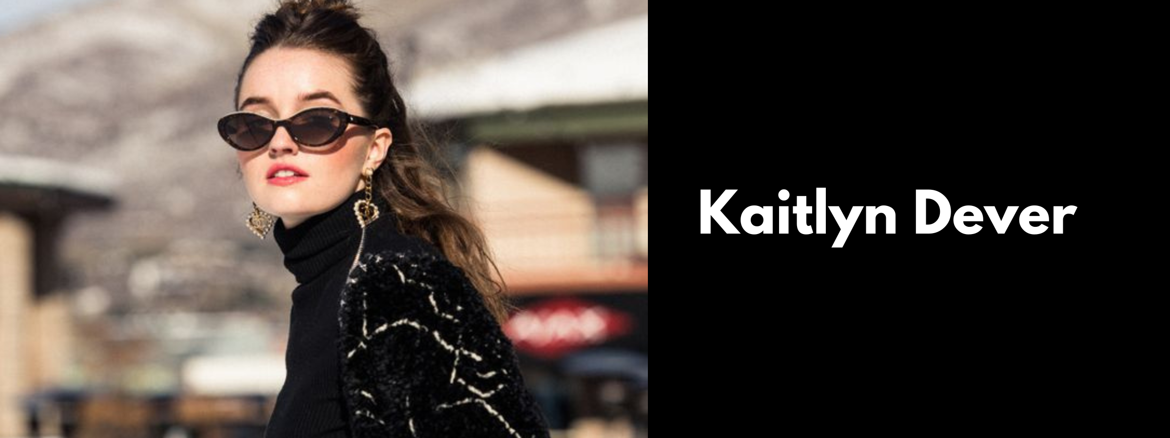 Kaitlyn Dever Sunglasses