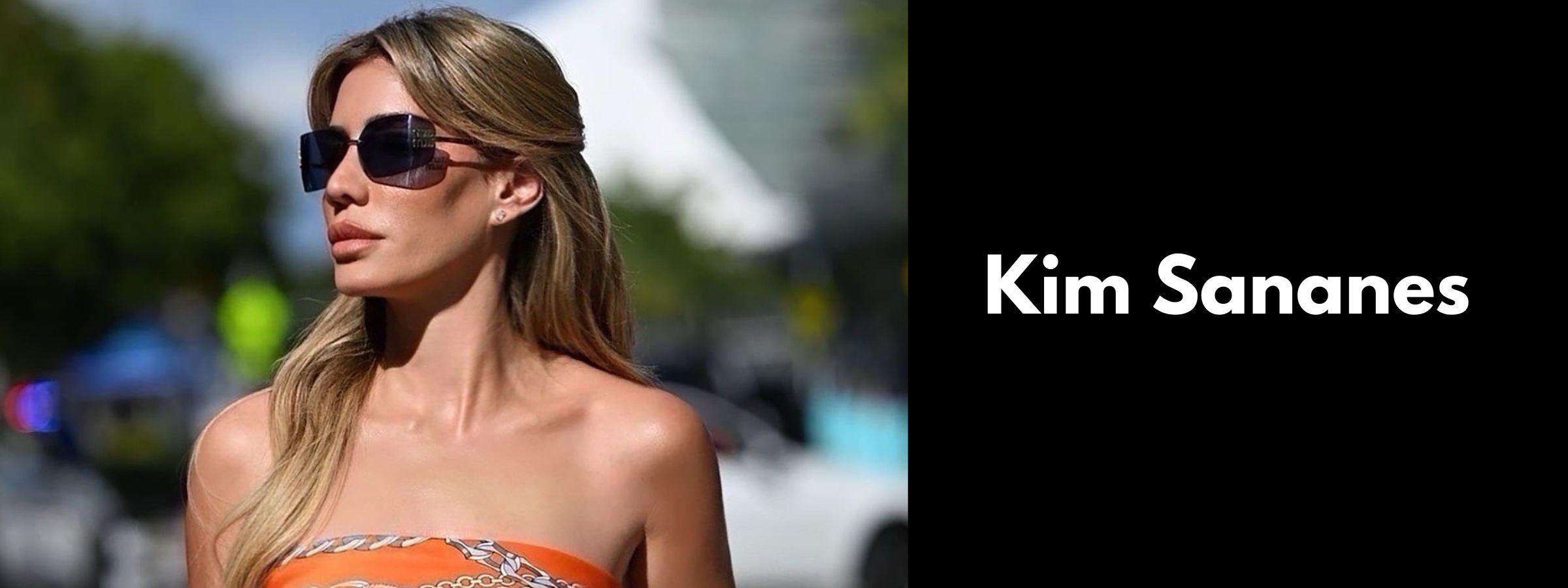 Kim Sananes Sunglasses