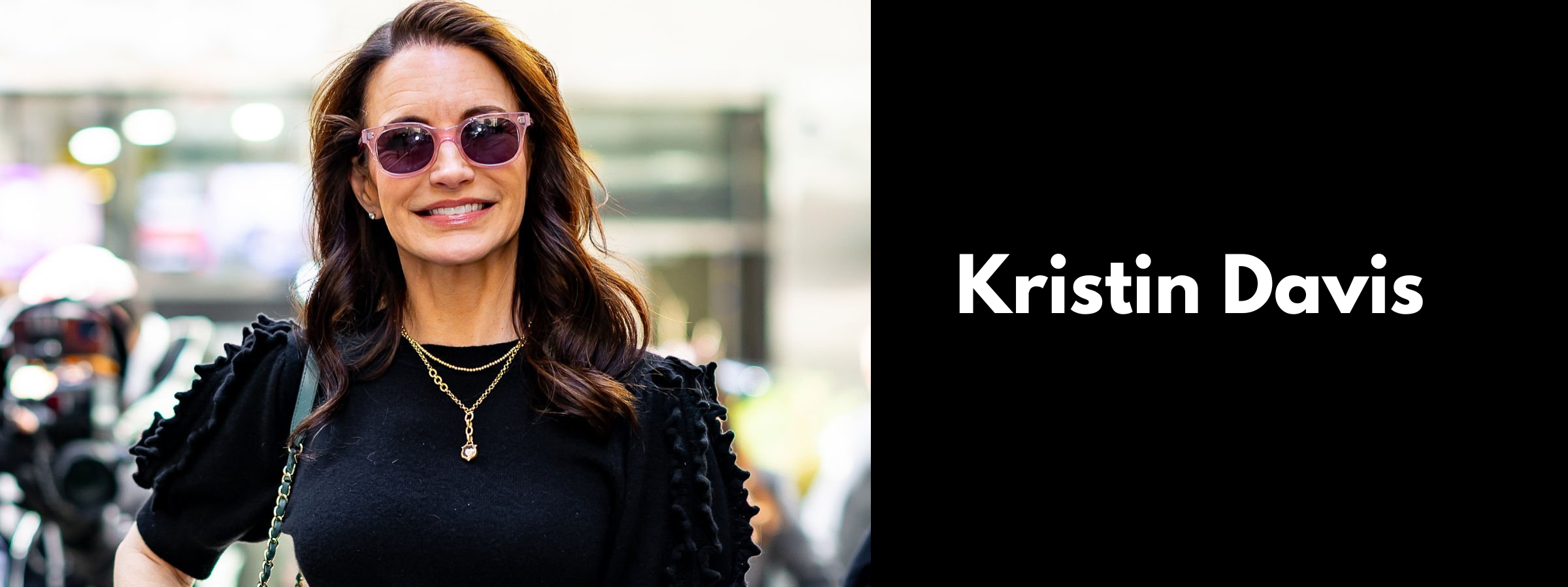 Kristin Davis Glasses & Sunglasses