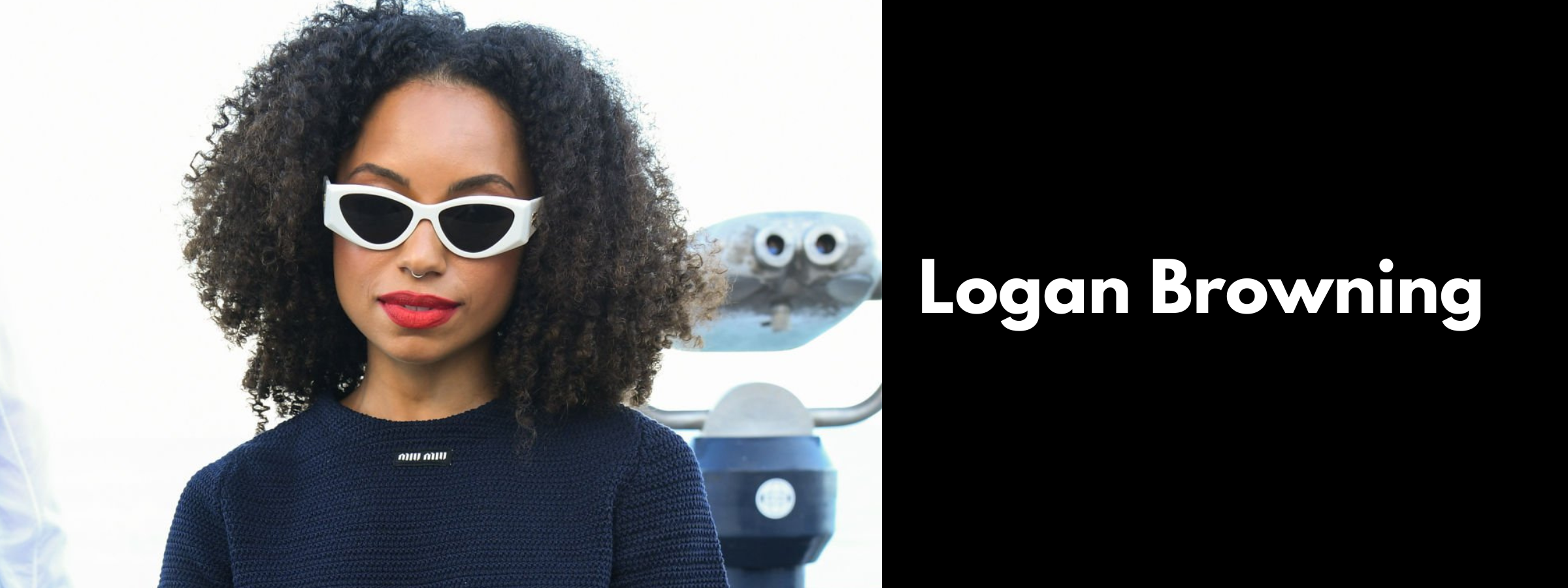 Logan Browning Sunglasses
