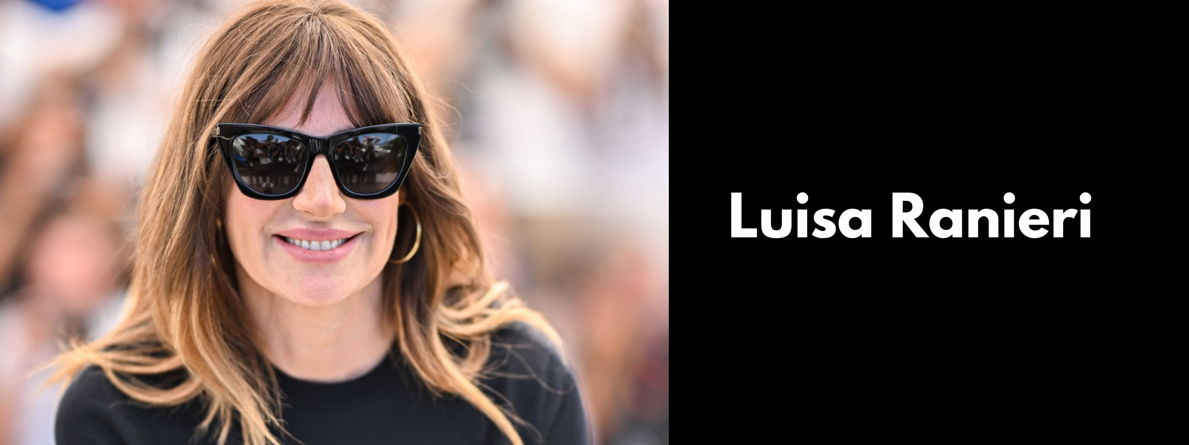 Luisa Ranieri Sunglasses