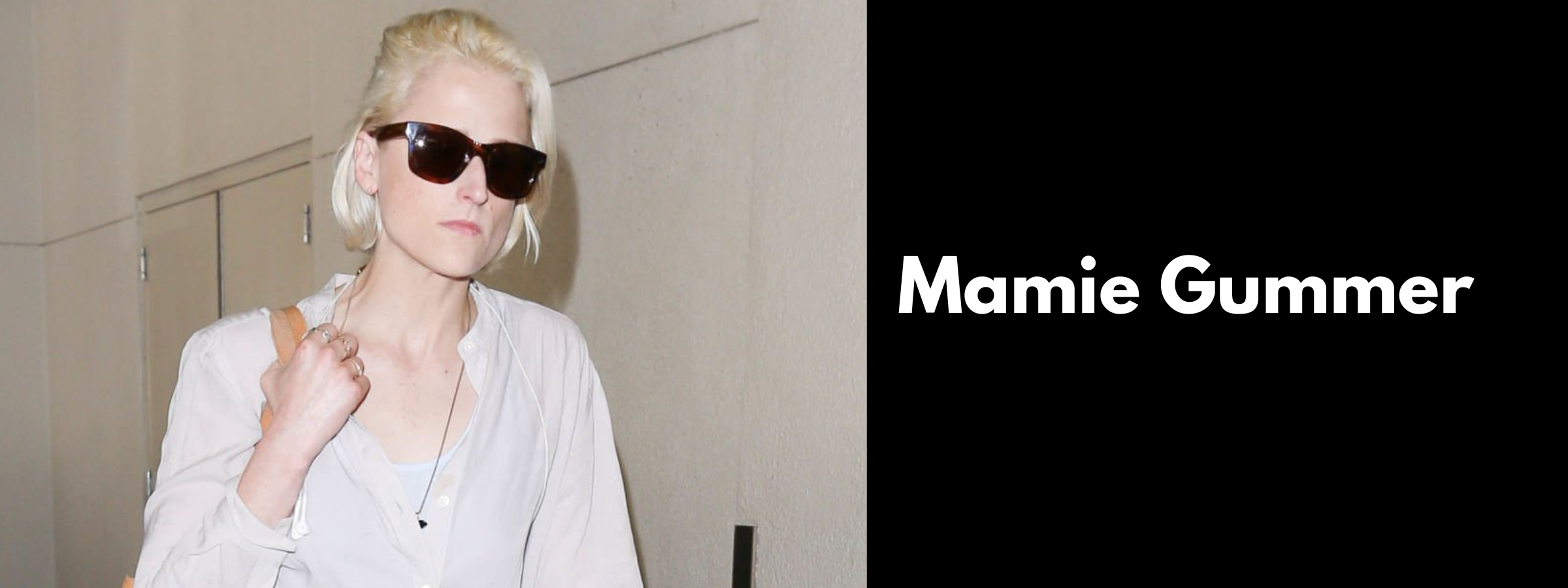 Mamie Gummer Sunglasses