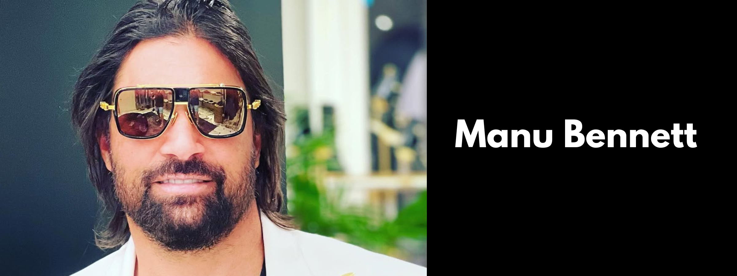 Manu Bennett Sunglasses