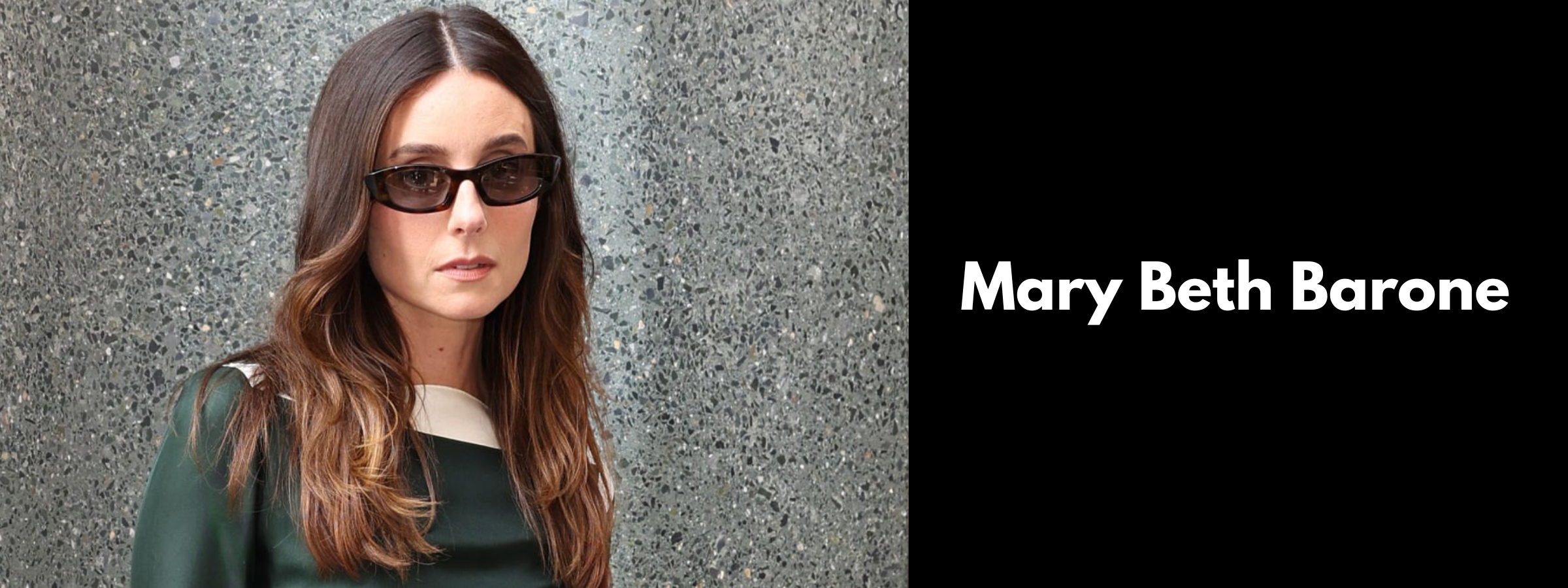 Mary Beth Barone Sunglasses