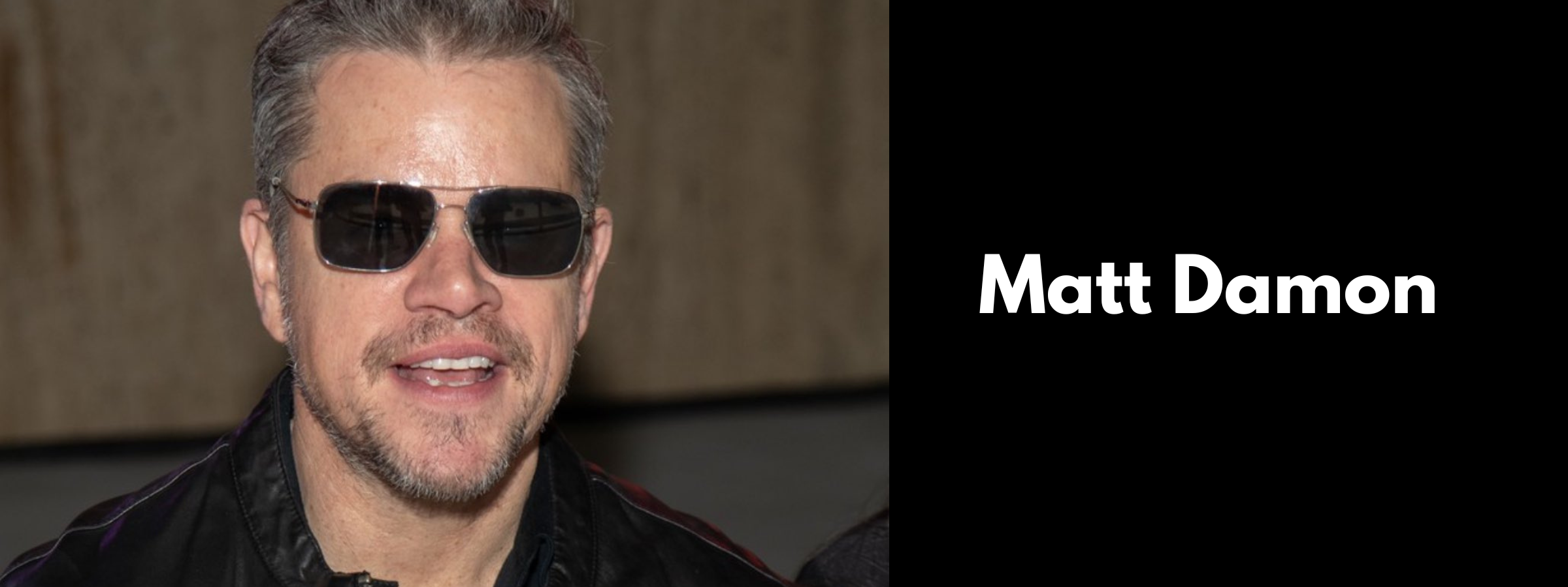 Matt Damon Sunglasses