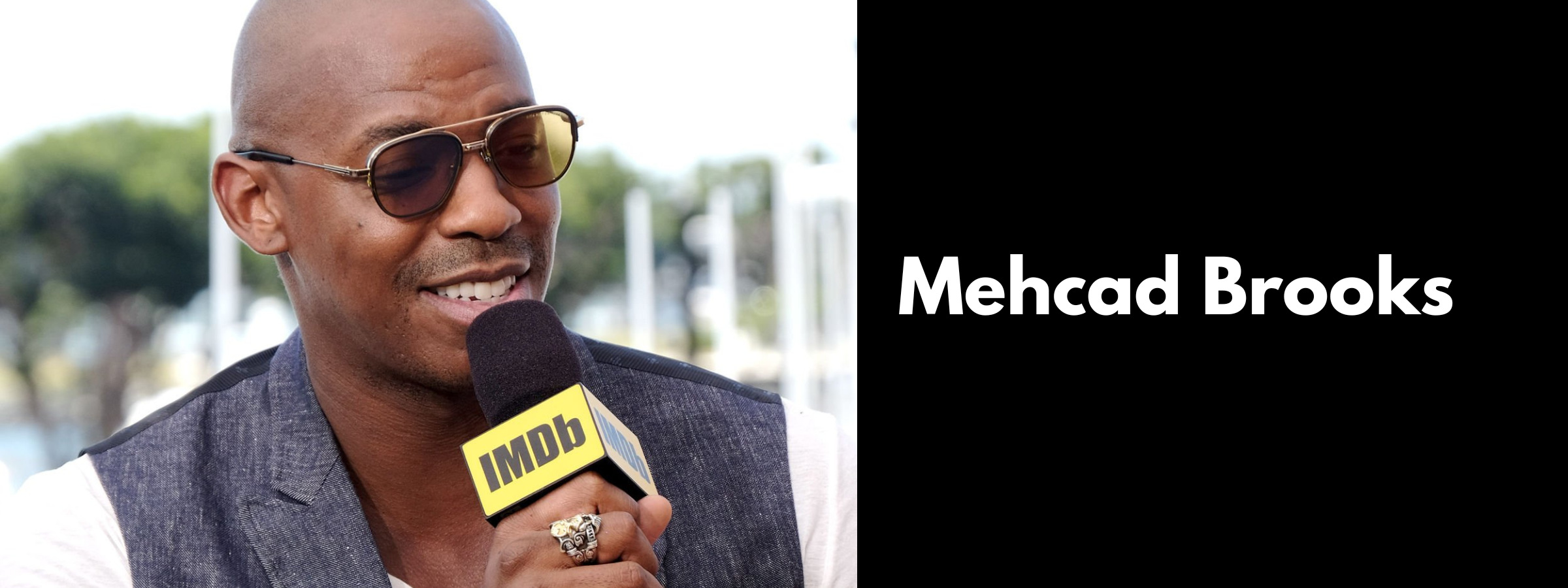 Mehcad Brooks Sunglasses