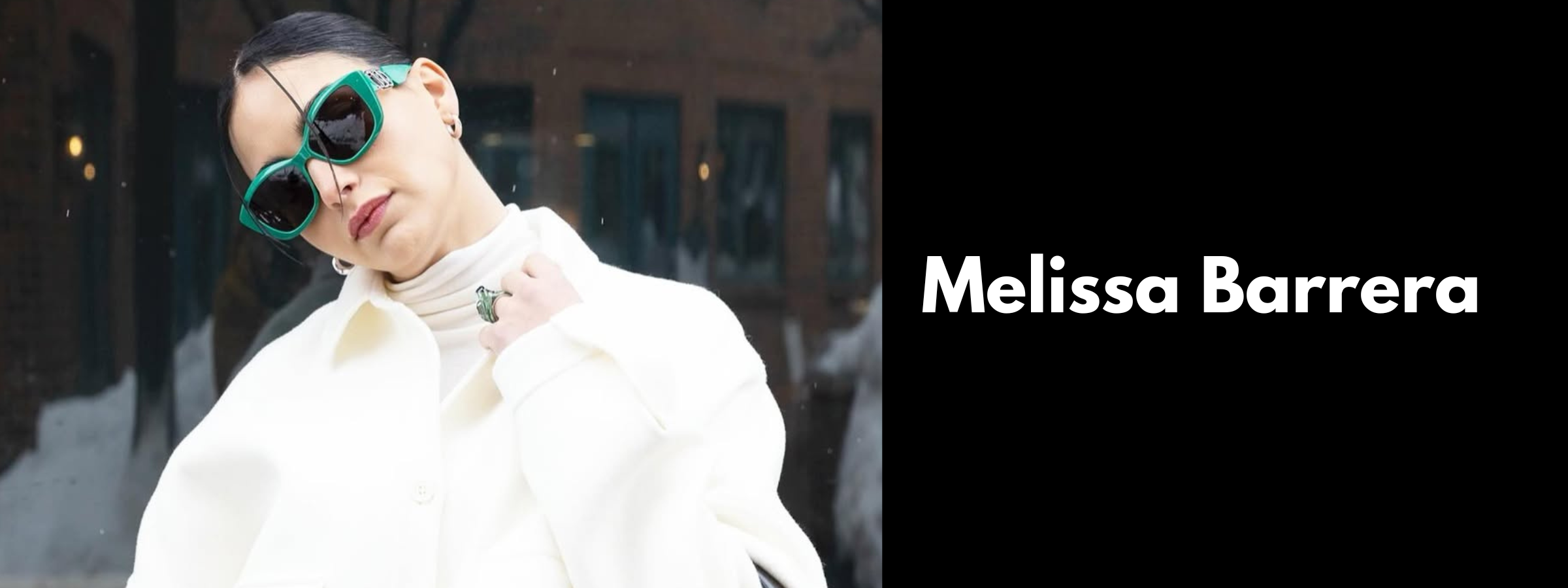 Melissa Barrera Sunglasses