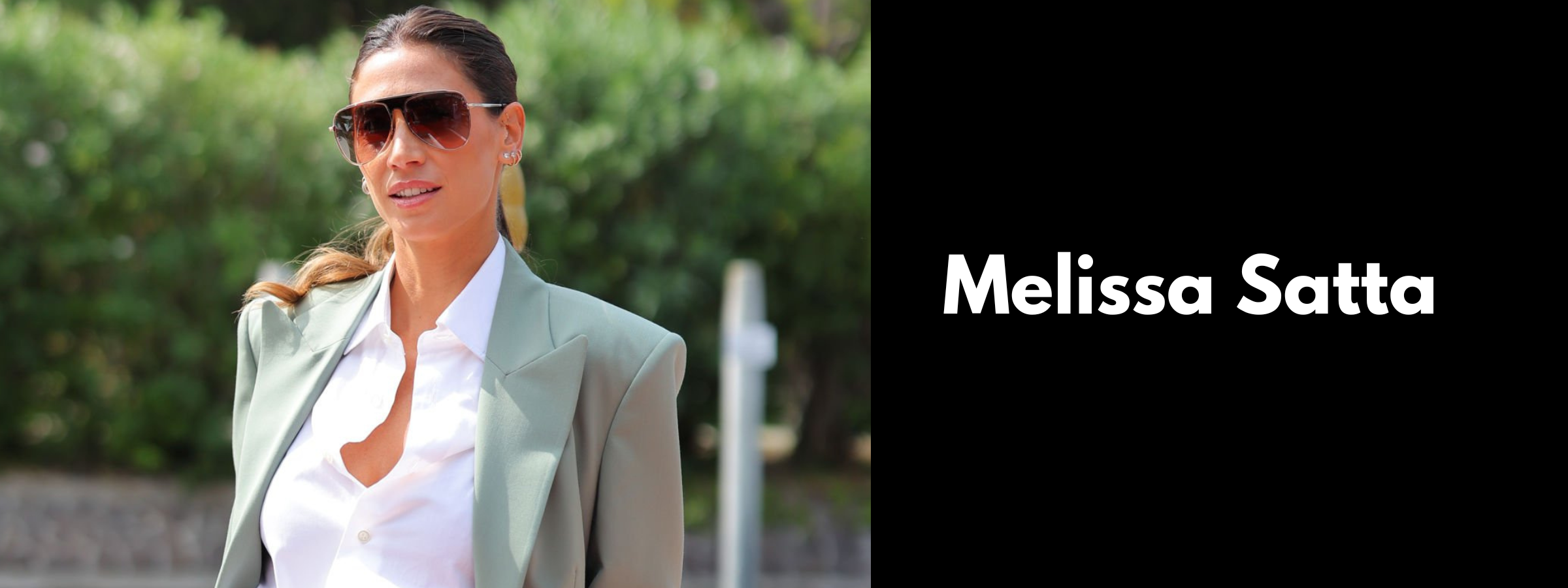 Melissa Satta Sunglasses