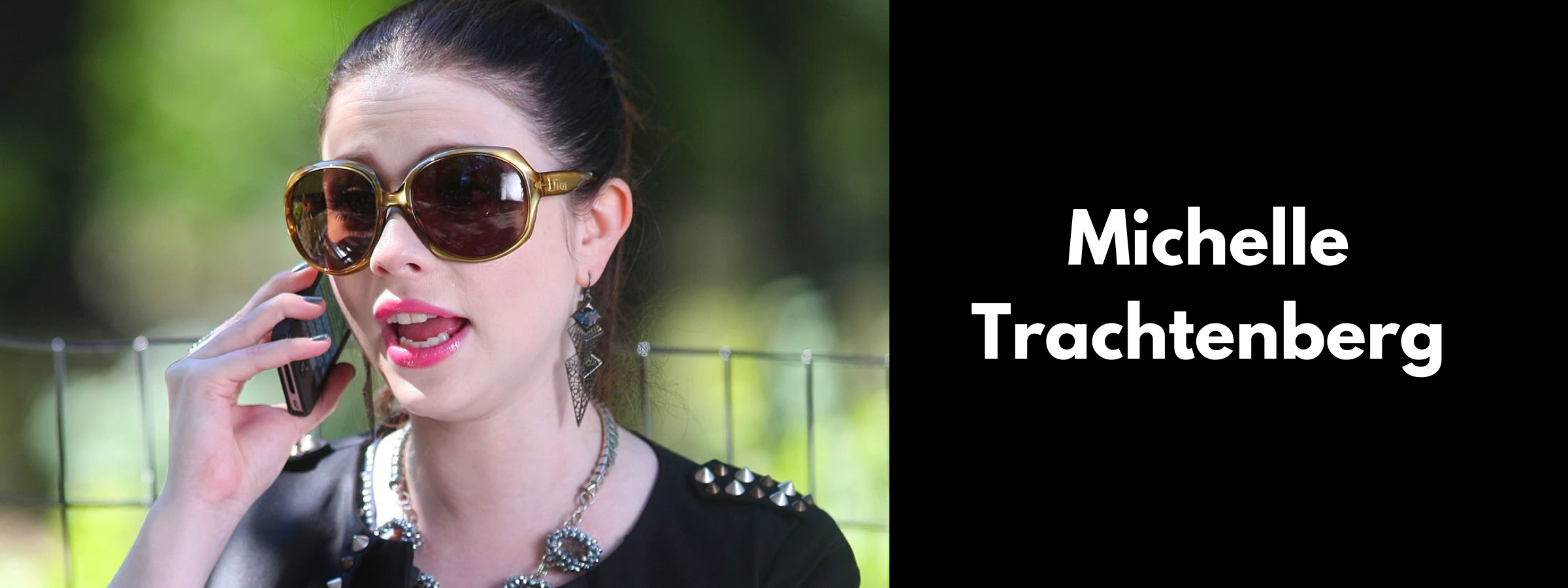 Michelle Trachtenberg Sunglasses