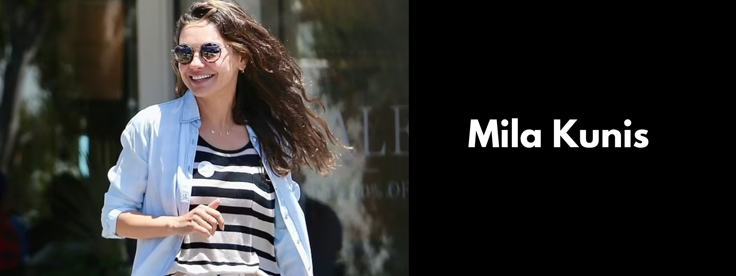 Mila Kunis Sunglasses