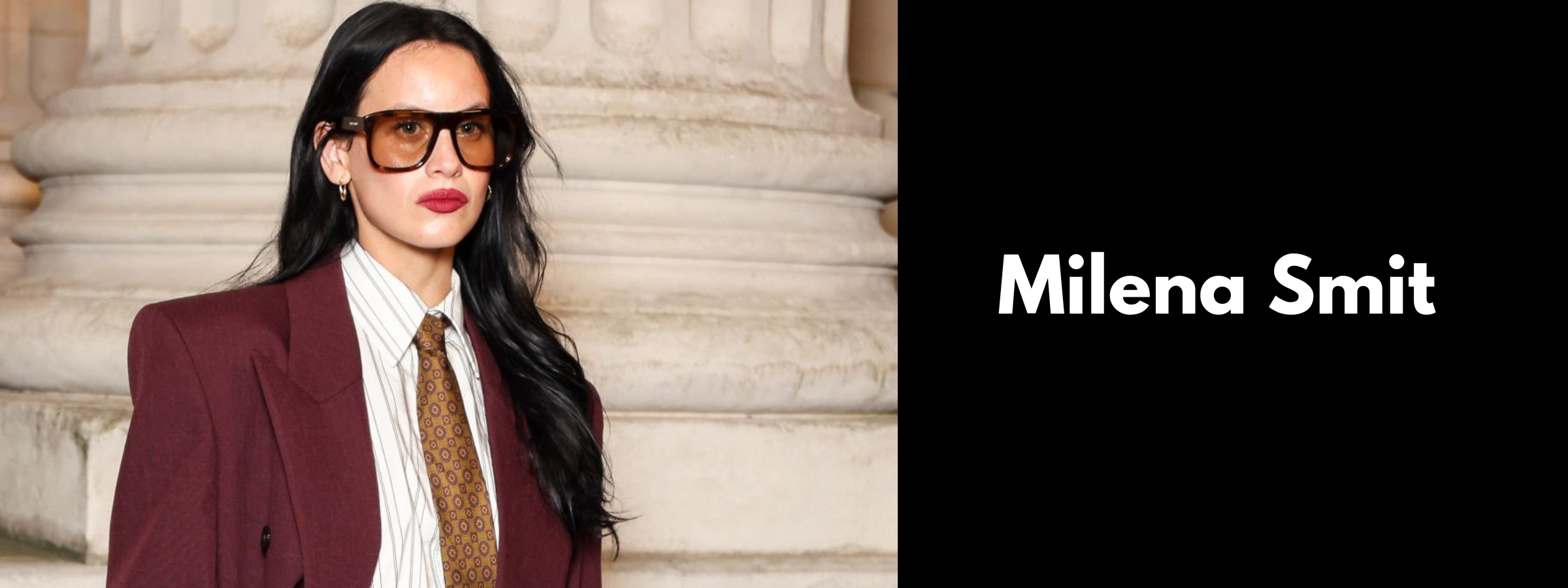 Milena Smit Sunglasses