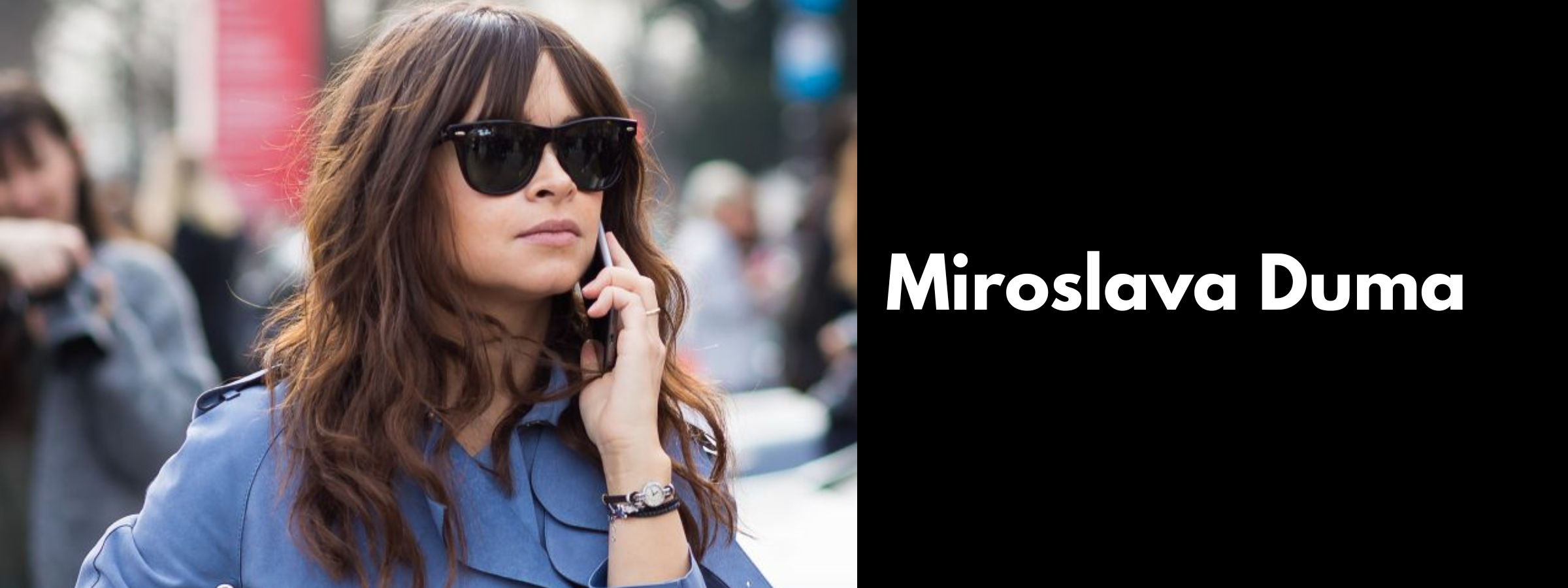Miroslava Duma Sunglasses