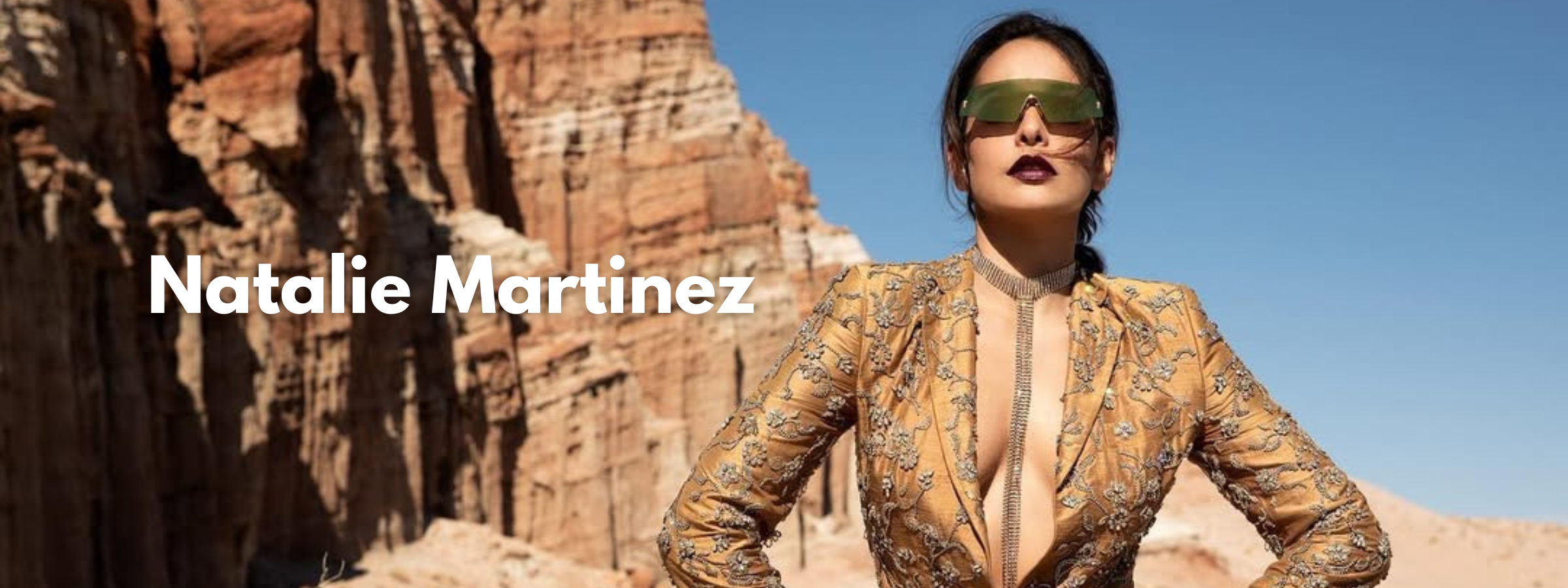 Natalie Martinez Sunglasses