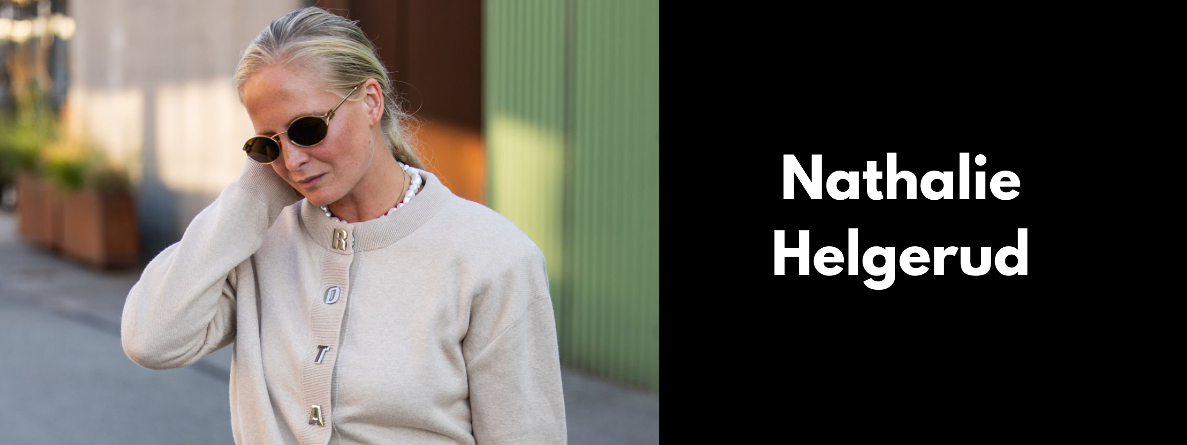 Nathalie Helgerud Sunglasses