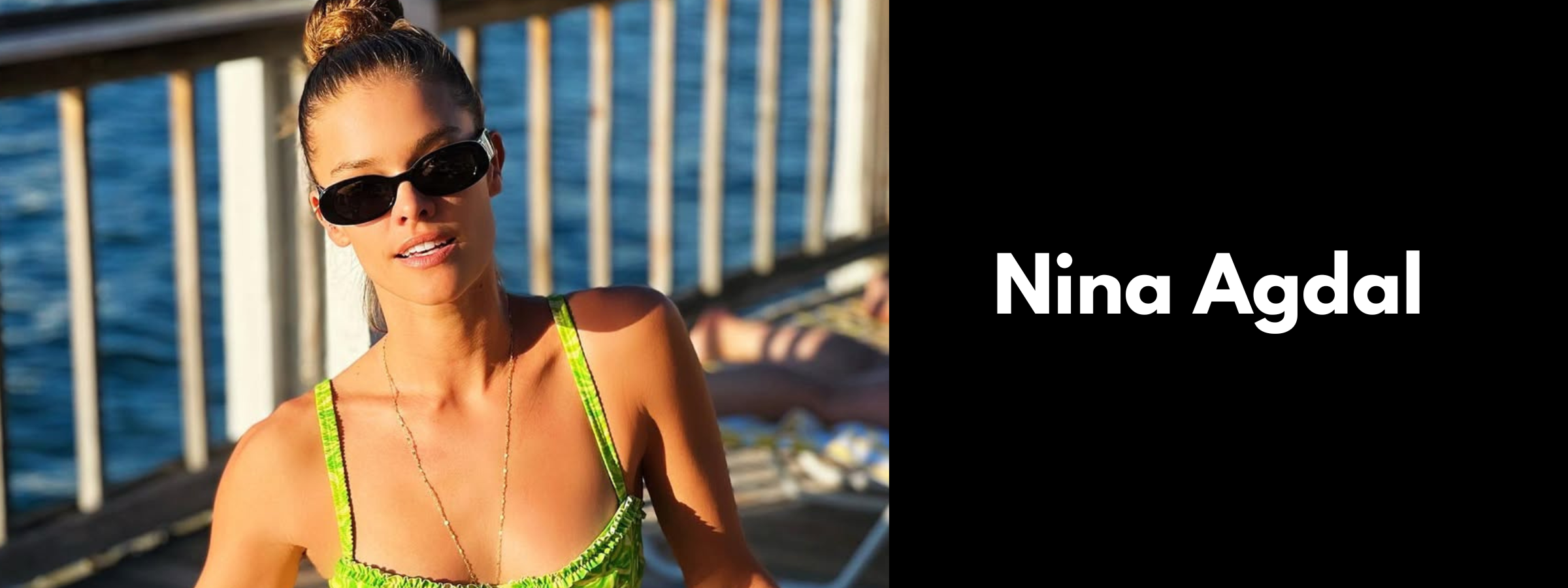 Nina Agdal Sunglasses