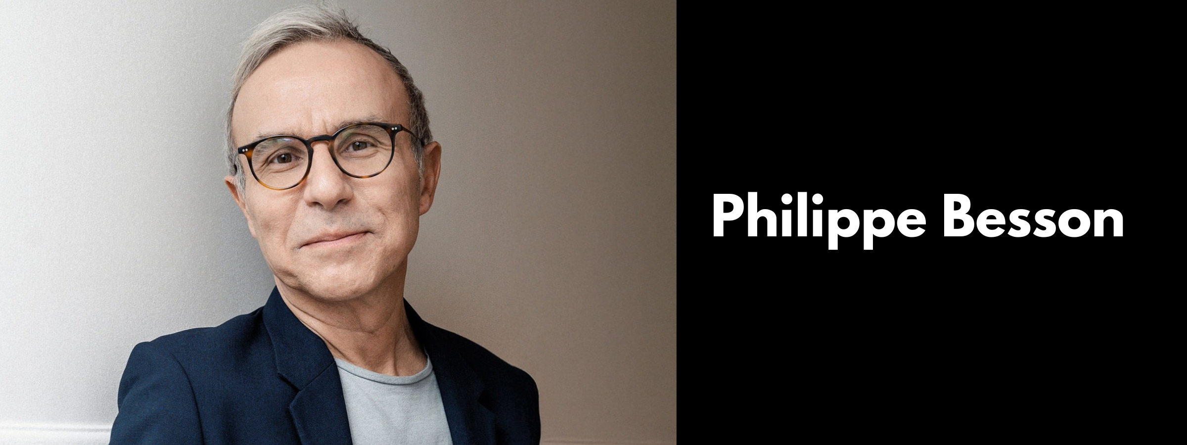 Philippe Besson Glasses