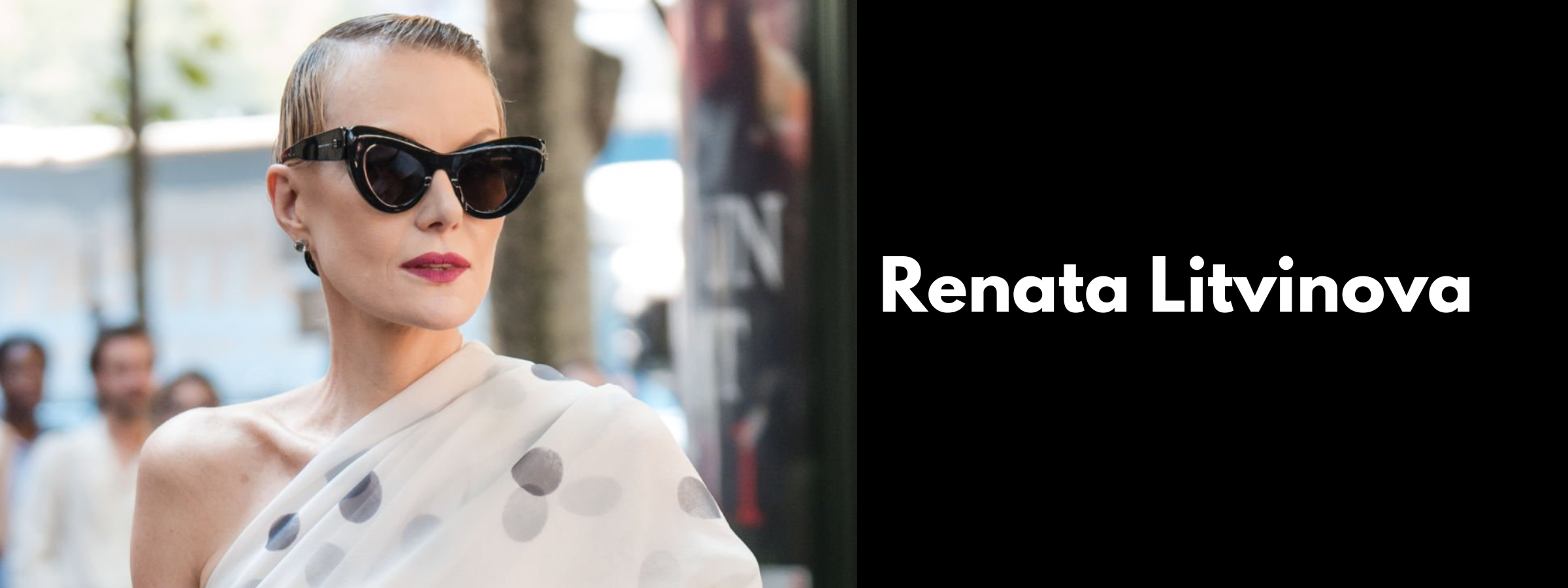 Renata Litvinova Sunglasses