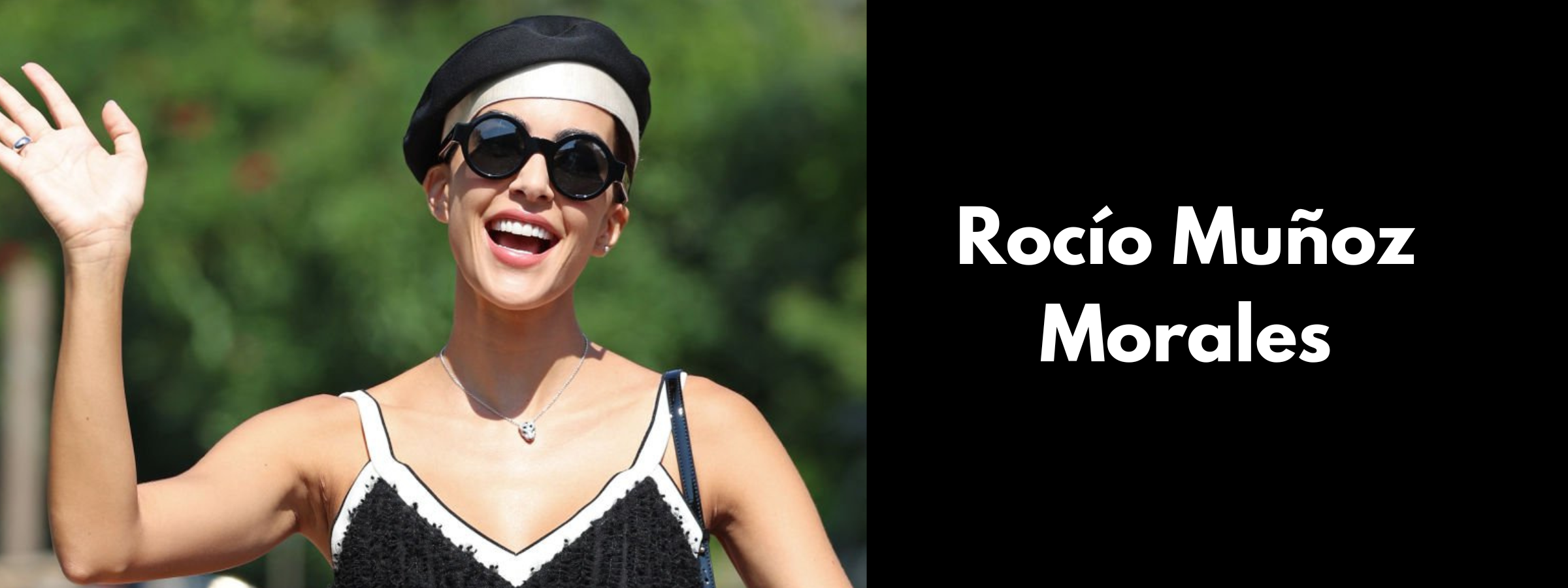 Rocío Muñoz Morales Sunglasses