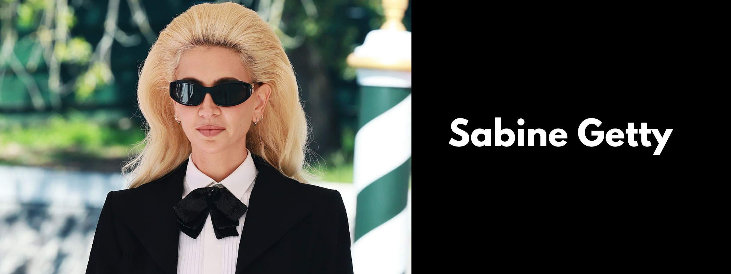 Sabine Getty Sunglasses