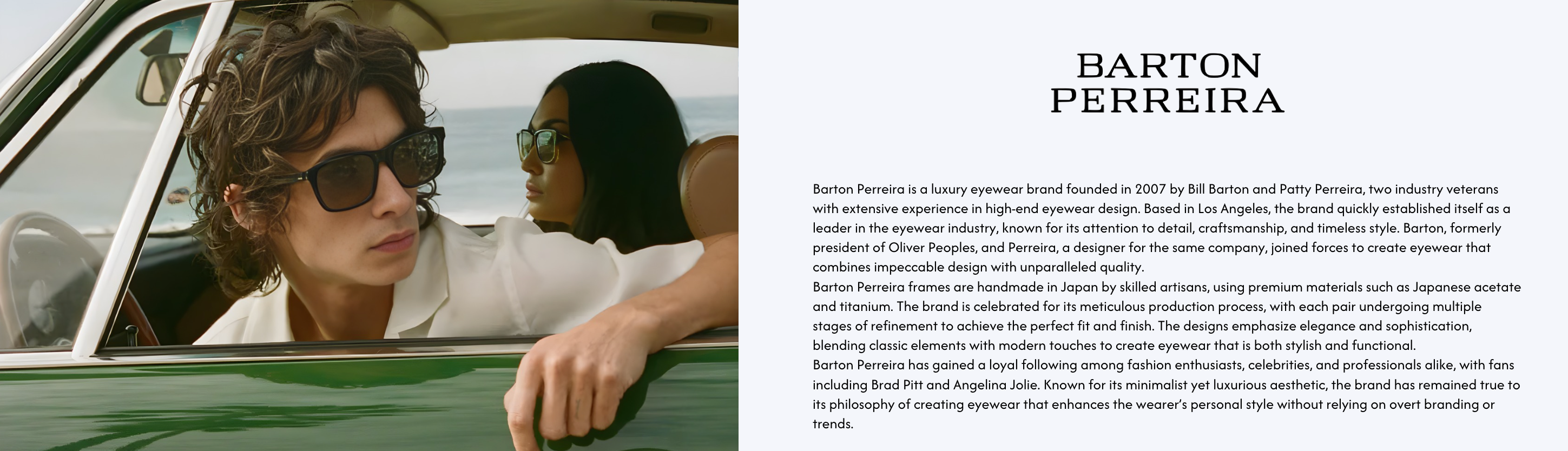 Barton Perreira Glasses