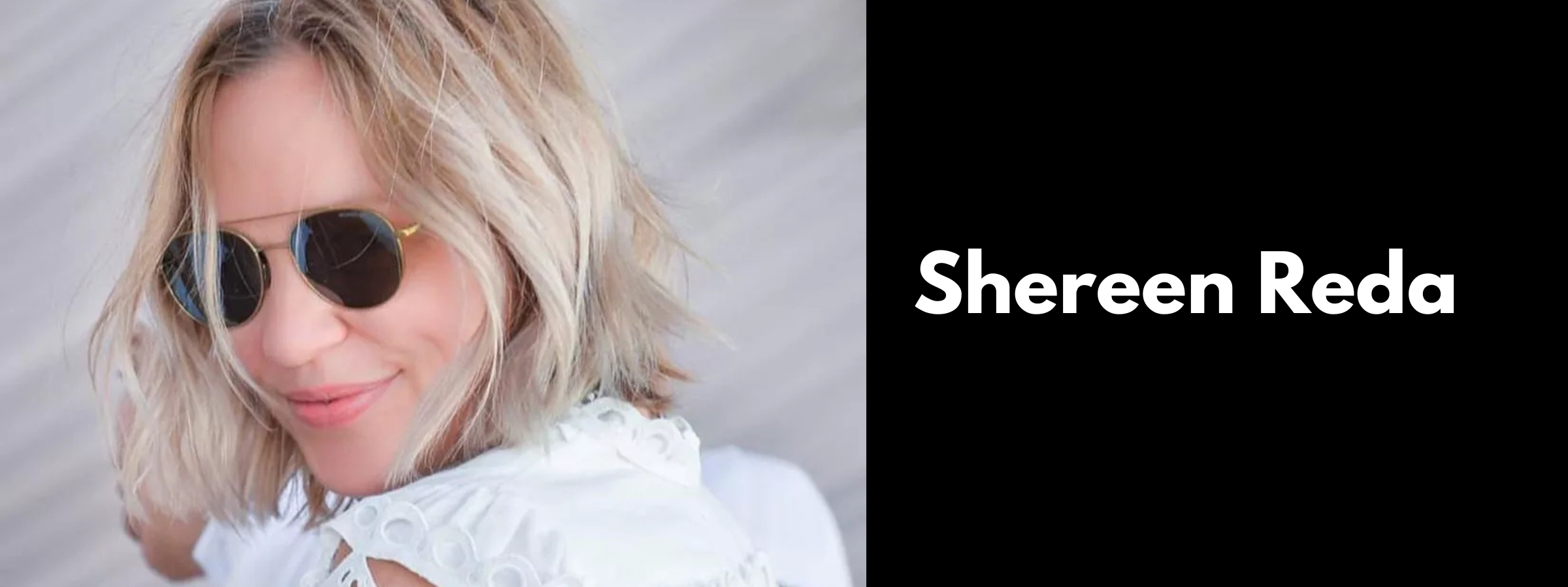Shereen Reda Sunglasses