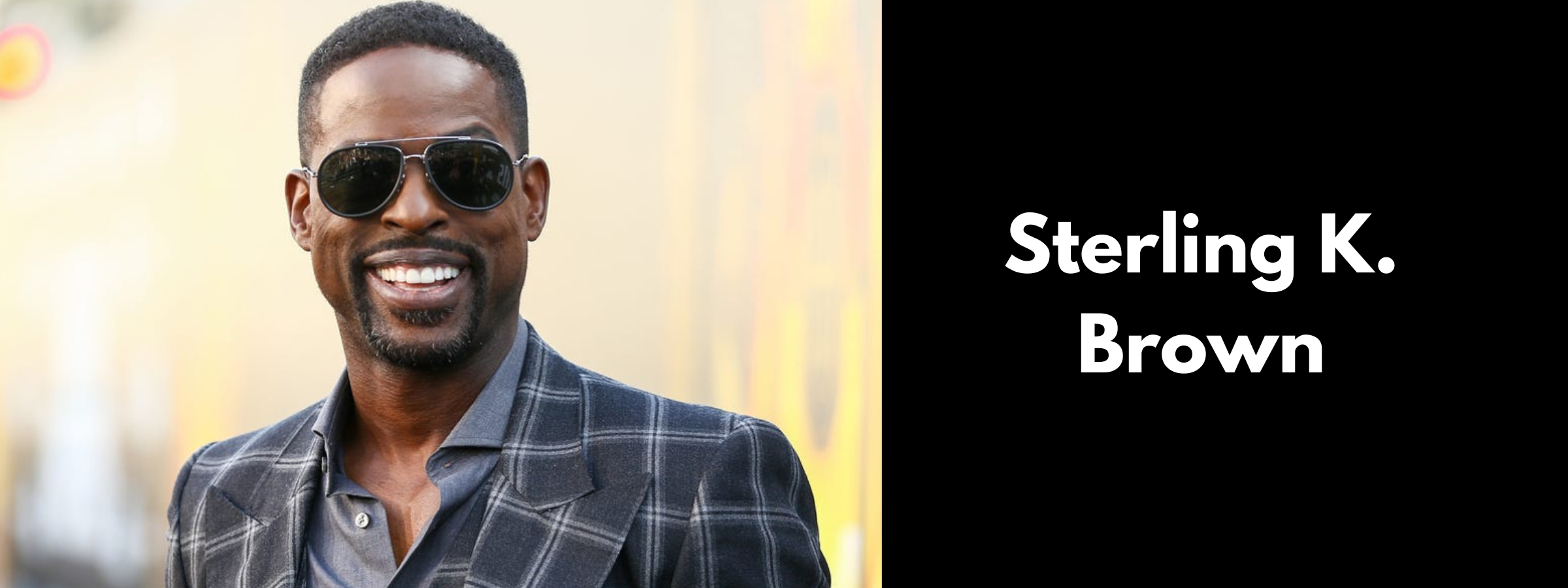 Sterling K. Brown Sunglasses