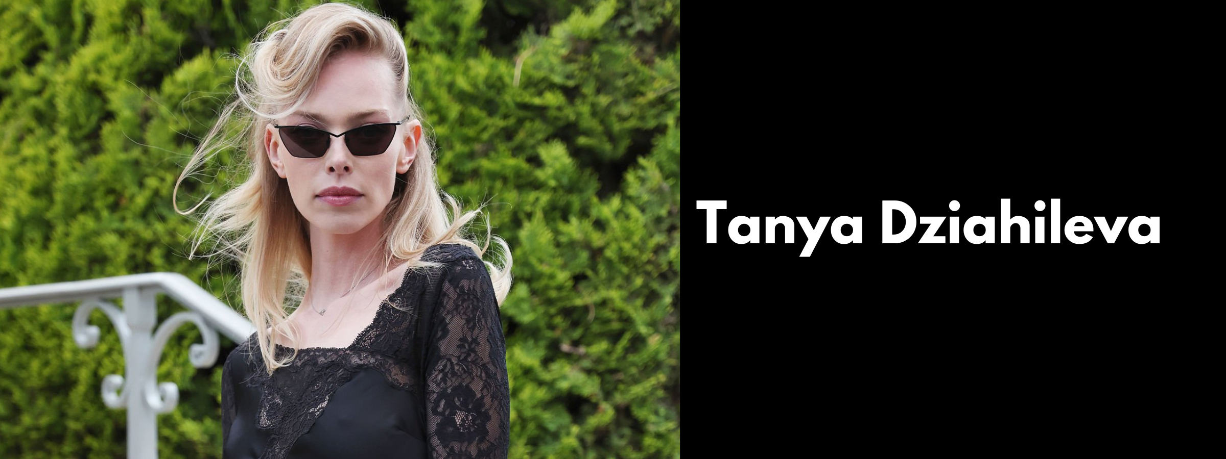 Tanya Dziahileva Sunglasses