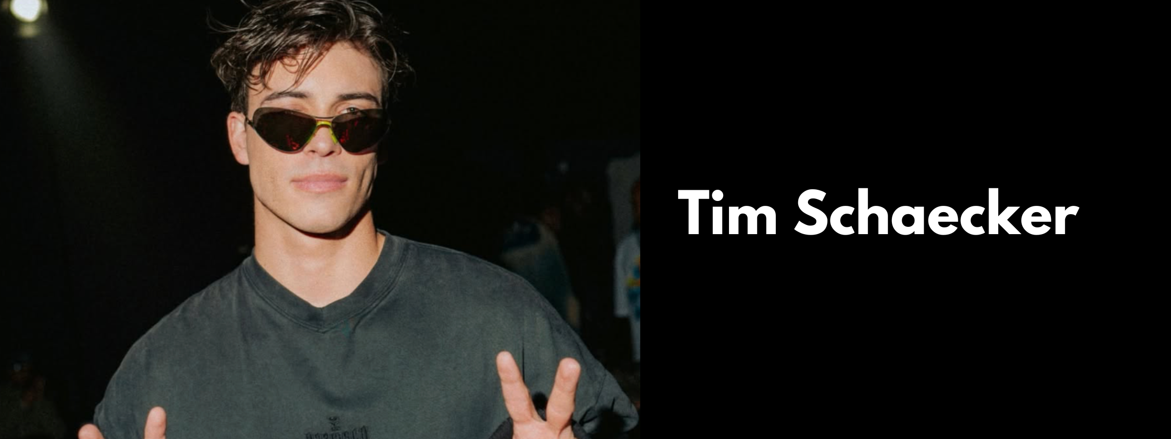 Tim Schaecker Sunglasses