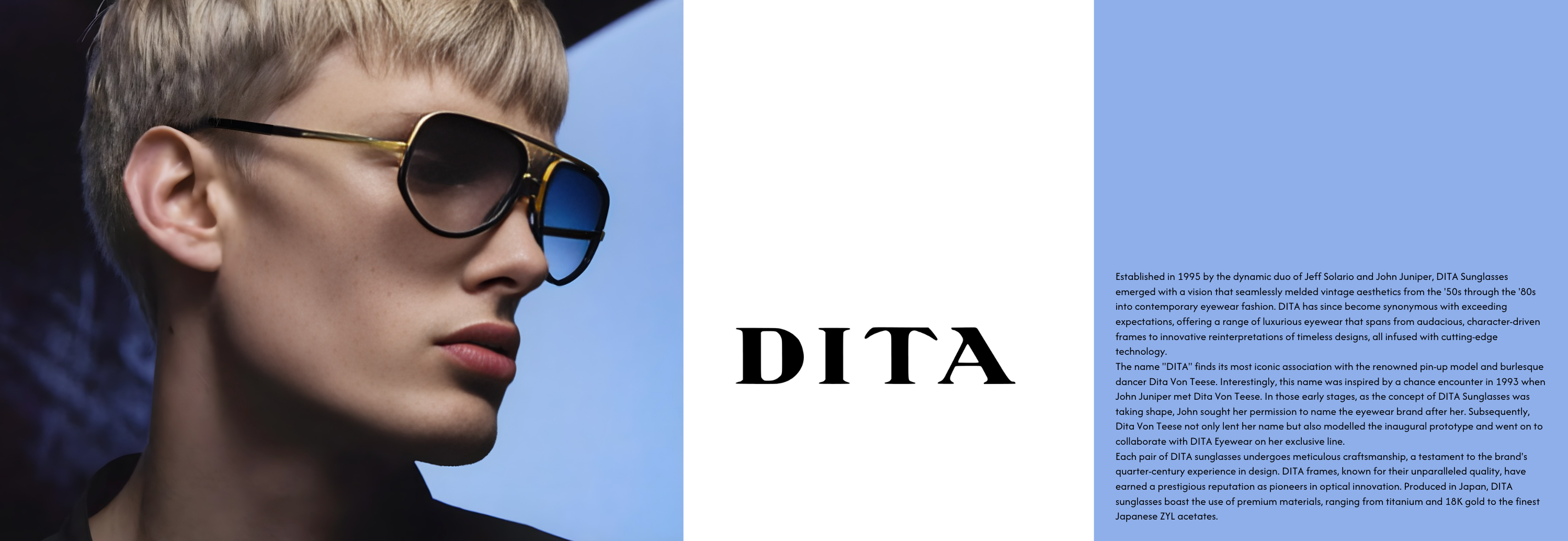 DITA Sunglasses Luxury Eyewear for Men Women Pretavoir