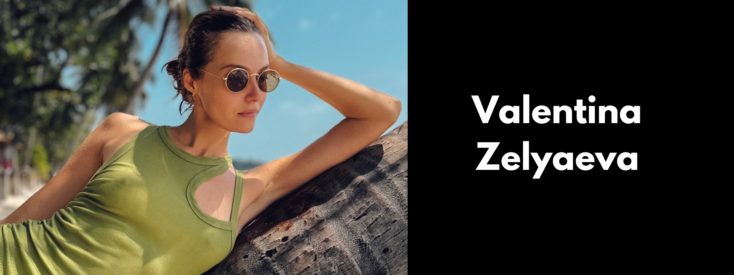 Valentina Zelyaeva Sunglasses