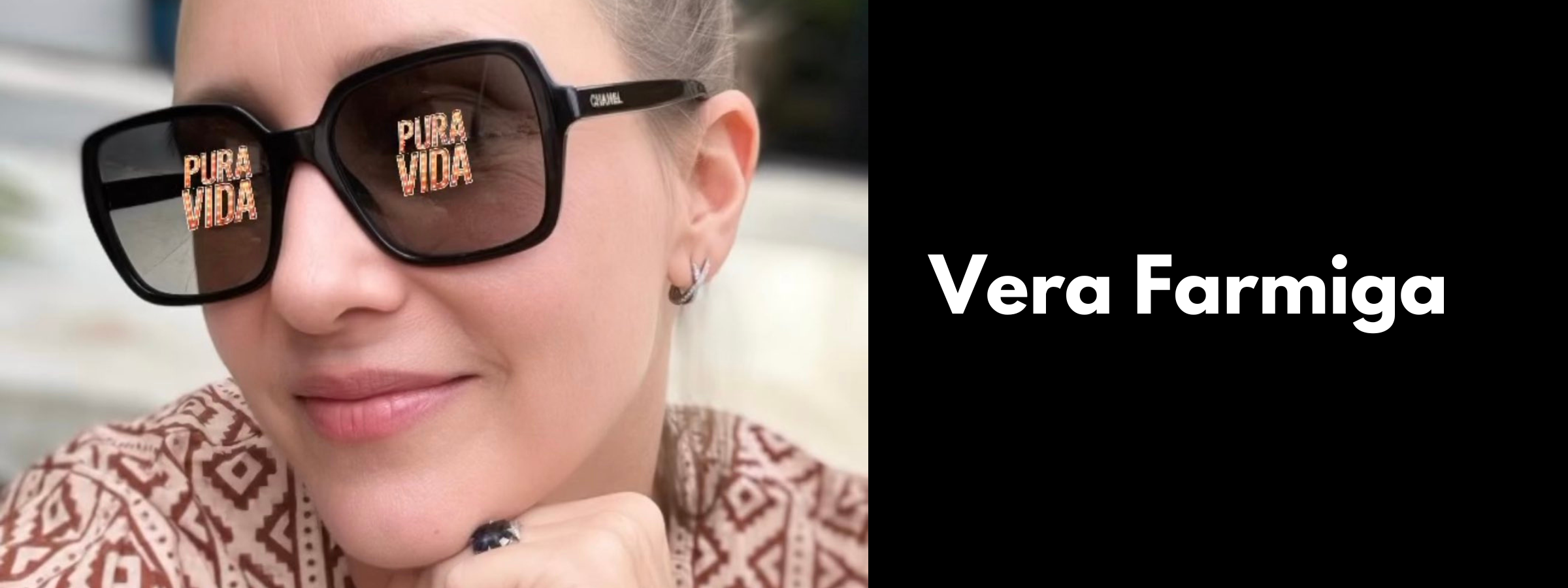 Vera Farmiga Sunglasses