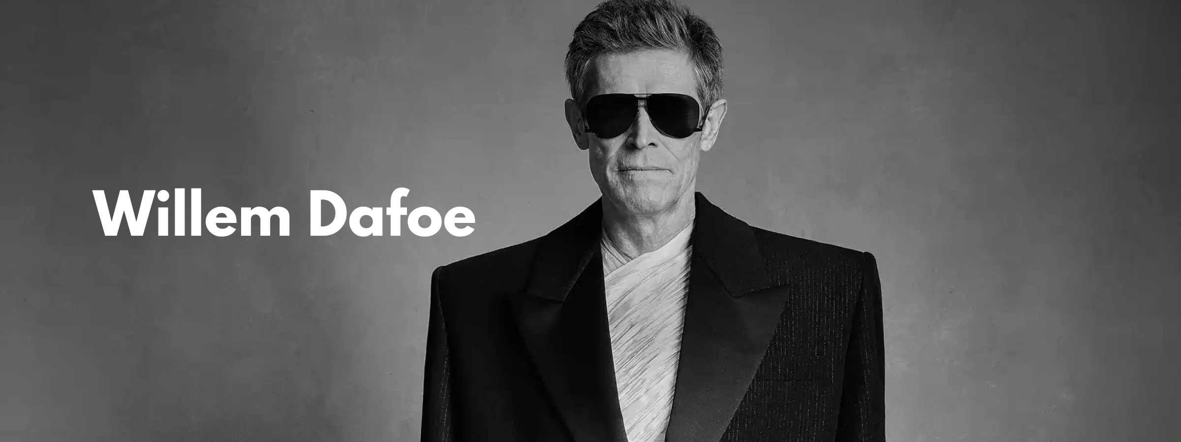 Willem Dafoe Sunglasses