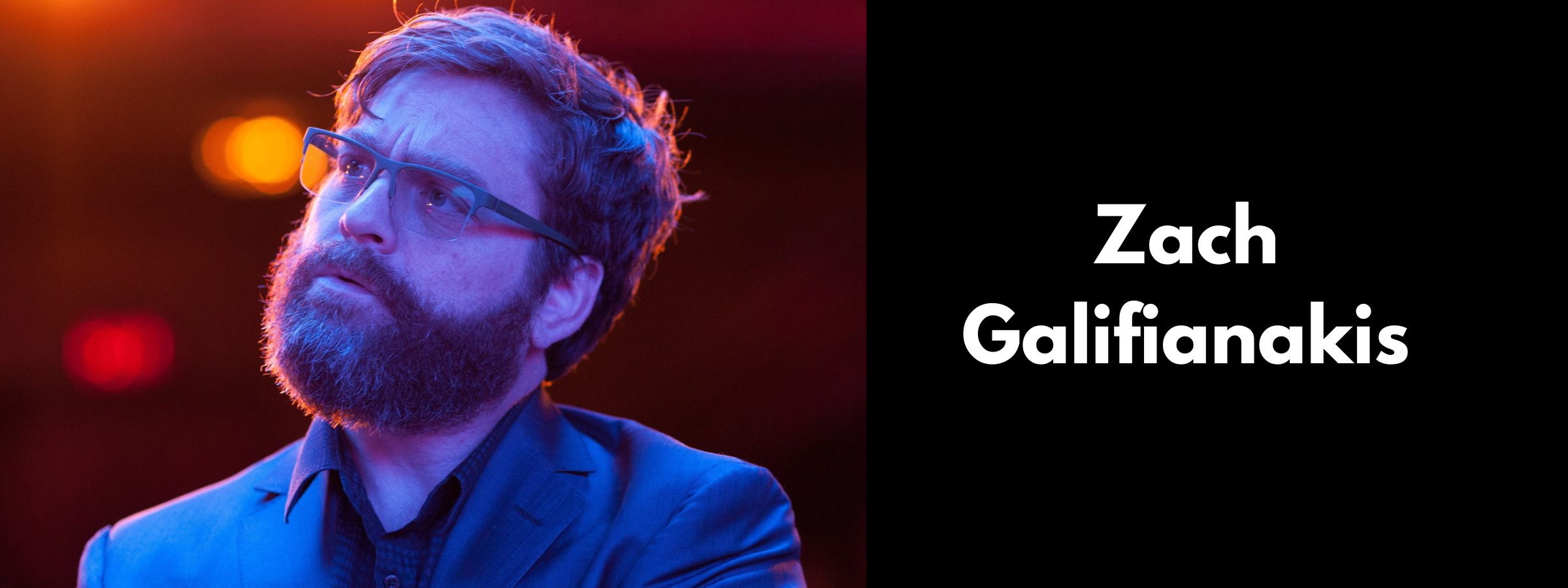 Zach Galifianakis Glasses & Sunglasses