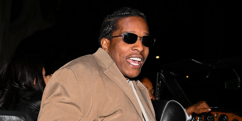 ASAP Rocky was seen wearing Ray-Ban RB 3732 001/48 Polarised sunglasses on a birthday night out in October 2025. Shop online now on Pretavoir